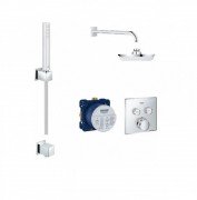 Душевая система Grohe Grohtherm SmartControl Cube хром 23409SC0