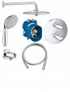 Набір для комплектації душа прихованого монтажу Grohe Grohtherm 1000 хром 3461400A
