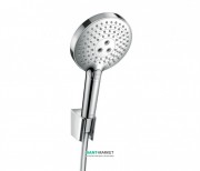 Душевой гарнитур с настенным держателем Hansgrohe коллекция Raindance Select S 120 1 6 м хром 26721000