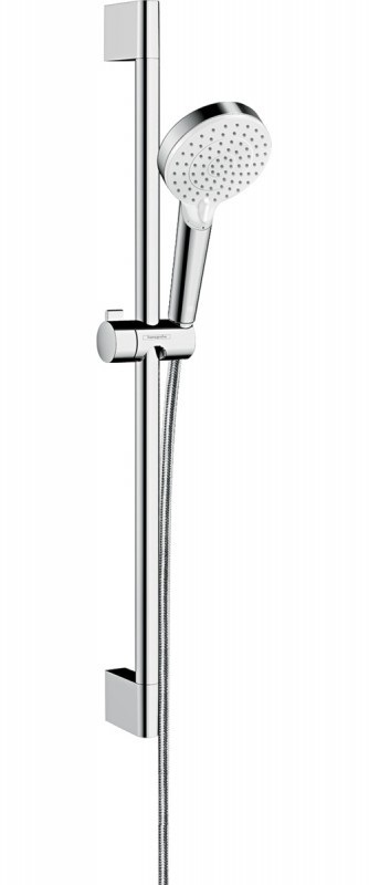 Душевой гарнитур со штангой Hansgrohe коллекция Crometta Vario 0 65 м хром/белый 26532400