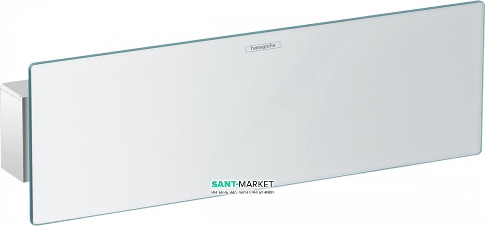 Шланговое подсоединение с держателем и полкой Hansgrohe коллекция FixFit Porter 300 хром 26456000