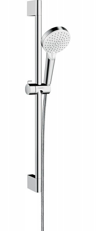 Душевой гарнитур со штангой Hansgrohe коллекция Crometta Vario 0 65 м хром/белый 26532400