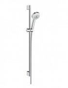 Душевой гарнитур со штангой Hansgrohe коллекция Crometta 100 Multi EcoSmart 0.90 м хром/белый 26659400