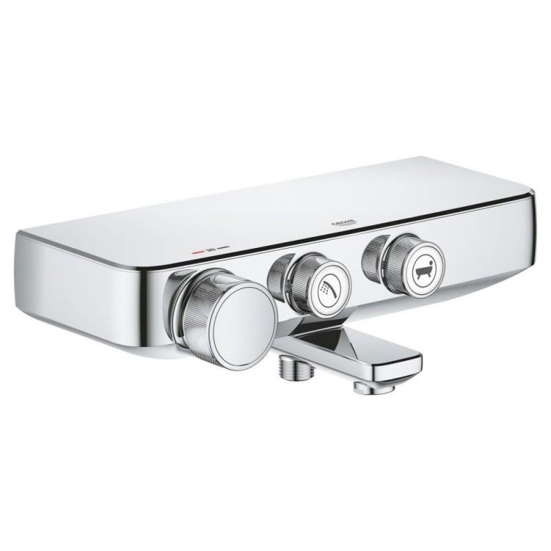 Смеситель с термостатом для ванны Grohe GRT SmartControl хром 34718000