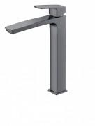 Змішувач для раковини одноважеля високий Imprese Grafiky чорний нікель ZMK041807011