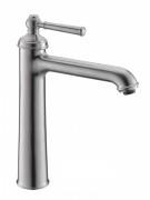 Змішувач для раковини одноважеля високий Imprese Hydrant нікель ZMK031806011