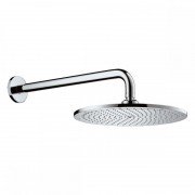 Верхний душ с тропическим душем Hansgrohe коллекция Raindance S 300 Air EcoSmart 1jet хром 26601000