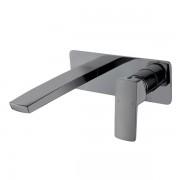 Смеситель для раковины однорычажный Imprese Grafiky скрытый монтаж черный никель ZMK041807030