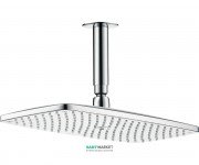 Верхній душ з тропічним душем Hansgrohe колекція Raindance E AIR EcoSmart 360 1jet хром 26604000
