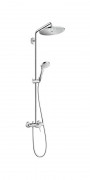 Душова система Hansgrohe колекція Croma Select S Showerpipe 280 1jet з одноважільним змішувачем хром 26791000