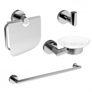 Набір аксесуарів Imprese Hranice 4 в 1 хром 100014