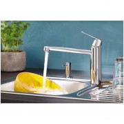 Смеситель для кухни однорычажный Grohe Get хром 30196000