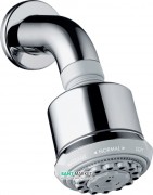 Верхний душ Hansgrohe коллекция Clubmaster 3jet хром/серый 27475000