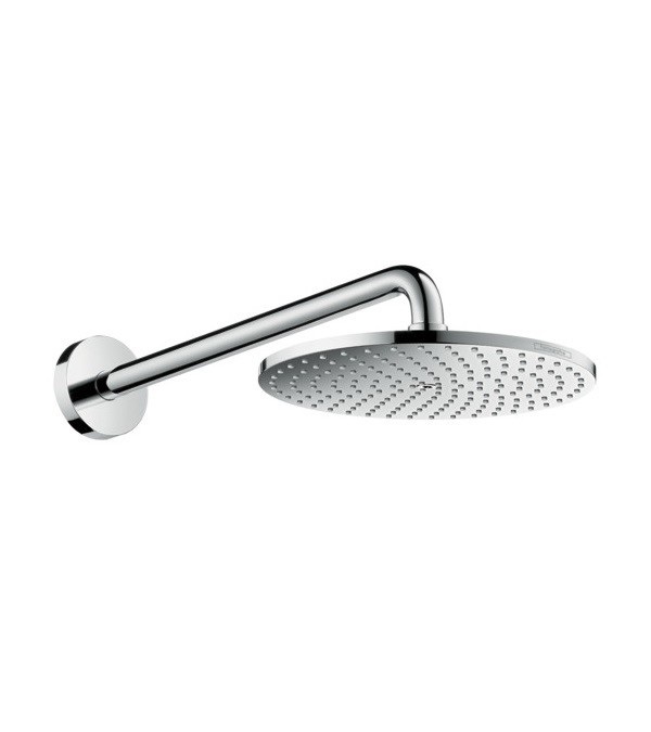 Верхній душ з тропічним душем Hansgrohe колекція Raindance S 240 1jet хром 27607000