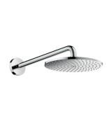 Верхний душ с тропическим душем Hansgrohe коллекция Raindance S 240 1jet хром 27607000
