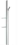 Штанга для душа с двумя полочками Hansgrohe коллекция Raindance E Unica хром 27645000