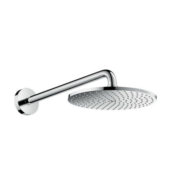Верхний душ с тропическим душем Hansgrohe коллекция Raindance S 240 1jet хром 27607000