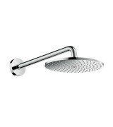 Верхний душ с тропическим душем Hansgrohe коллекция Raindance S 240 1jet хром 27607000
