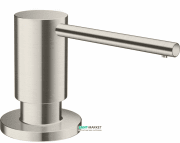 Дозатор жидкого мыла Hansgrohe коллекция A41 нержавеющая сталь 40438800