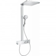 Душевая система Hansgrohe коллекция Raindance E Showerpipe 300 1jet с термостатом хром 27361000