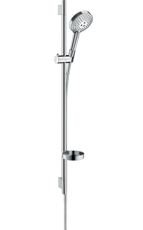 Душевой гарнитур со штангой Hansgrohe коллекция Raindance Select S 120 3jet P 90 см хром 27667000