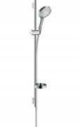 Душовий гарнітур зі штангою Hansgrohe колекція Raindance Select S 120 3jet P 90 см хром 27667000