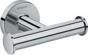 Крючок двойной Hansgrohe коллекция Logis Universal хром 41725000