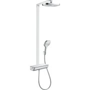 Душова система Hansgrohe колекція Raindance Select E Showerpipe EcoSmart 300 2jet з термостатом хром 27282000