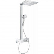 Душевая система Hansgrohe коллекция Raindance E Showerpipe 300 1jet с термостатом хром 27361000
