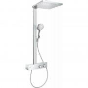 Душова система Hansgrohe колекція Raindance E Showerpipe 300 1jet з термостатом хром 27361000