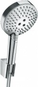 Душевой гарнитур с настенным держателем Hansgrohe коллекция Raindance Select S 120 3jet P хром 27668000