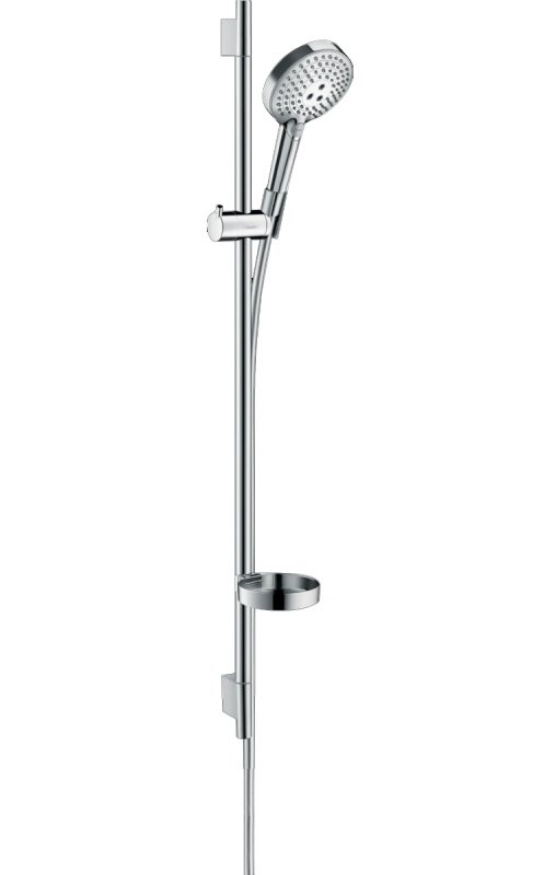 Душевой гарнитур со штангой Hansgrohe коллекция Raindance Select S 120 3jet P 90 см хром 27667000