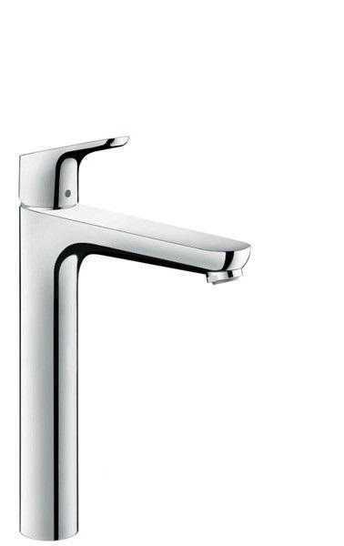 Смеситель для раковины однорычажный высокий с донным клапаном Hansgrohe коллекция Focus хром 31531000