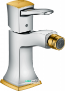 Змішувач для біде Hansgrohe колекція Metropol Classic хром / золото 31320090