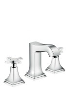 Смеситель для раковины двухвентильный встраиваемый Hansgrohe коллекция Metropol Classic хром 31306000