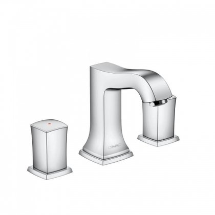Смеситель для раковины двухвентильный встраиваемый Hansgrohe коллекция Metropol Classic хром 31304000