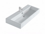 Раковина для ванної підвісна Grohe Cube Ceramic 100 см альпін-білий 3947500H