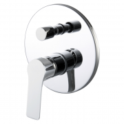 Смеситель скрытый (встраиваемый) Imprese коллекция Kucera хром VR-31105