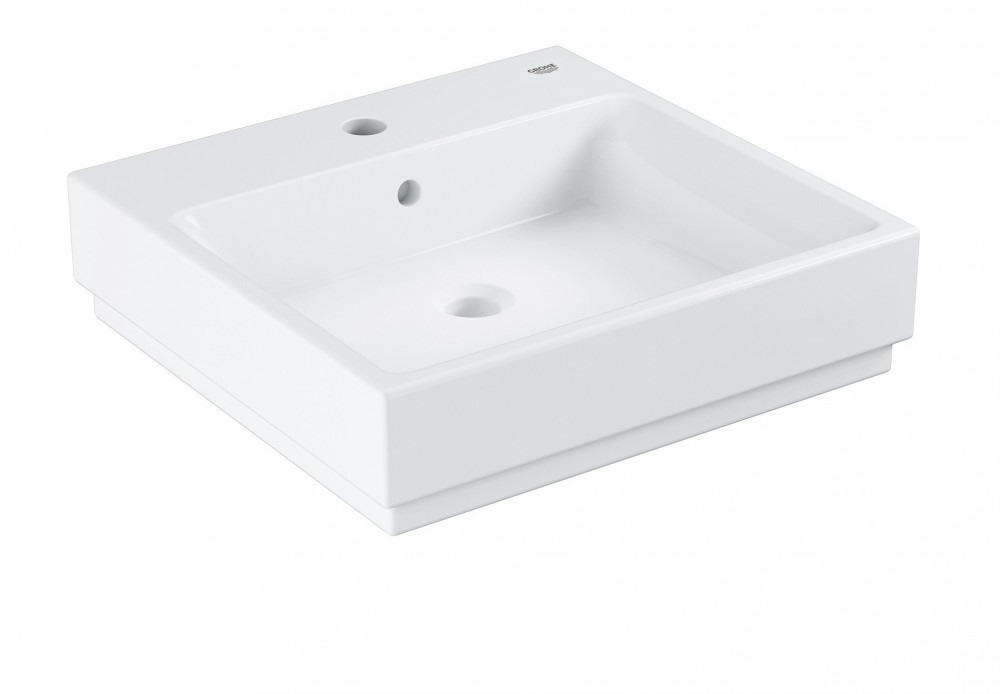 Раковина для ванної підвісна Grohe Cube Ceramic 50 см альпін-білий 3947400H