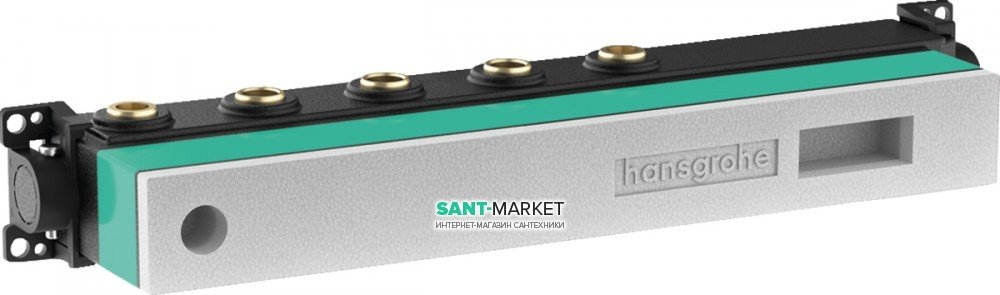 Прихована частина змішувача для душу для 3 споживачів Hansgrohe колектив RainSelect 15311180