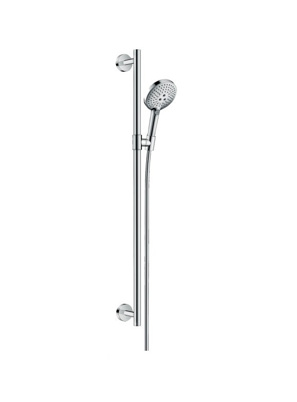 Душевой гарнитур со штангой Hansgrohe коллекция Raindance Select S 3jet 120 мм хром 26322000