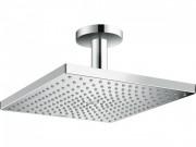 Верхний душ с тропическим душем Hansgrohe коллекция Raindance E 1jet 300 мм хром 26250000