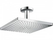 Верхній душ з тропічним душем Hansgrohe колекція Raindance E 1jet EcoSmart 300 мм хром 26251000