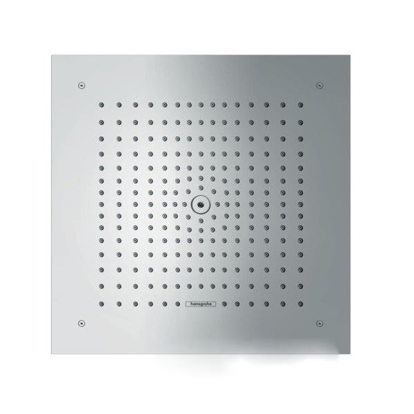 Верхний душ встраиваемый в потолок Hansgrohe коллекция Raindance E 1jet EcoSmart 400 мм хром 26253000