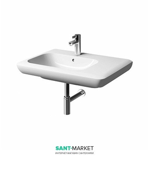 Раковина для ванної на тумбу Kolo Life 70 правобічна з покриттям Reflex біла M21171900