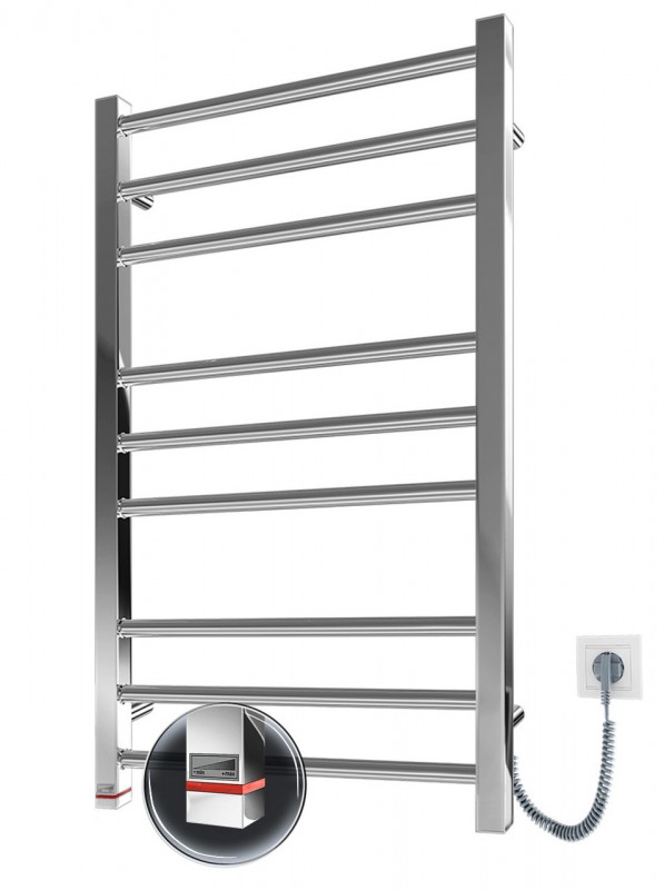 Електричний полотенцесушитель Преміум Класик-I 800x500