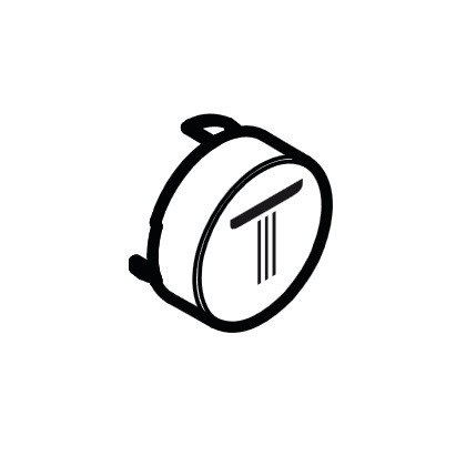 Кнопка для термостата Hansgrohe коллекция Shower Select белый 92572450