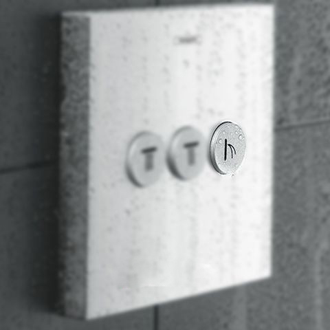 Кнопка для термостата Hansgrohe колекція Shower Select чорний 92574610