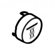 Кнопка для термостата Hansgrohe коллекция Shower Select черный 92575610