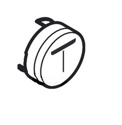 Кнопка для термостата Hansgrohe коллекция Shower Select белый 92576450